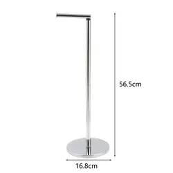 Toilet Paper Holder Lightweight Toilet Roll Paper Storage Rack Thick Base Stainless Steel Tissue Holder Home Accessories