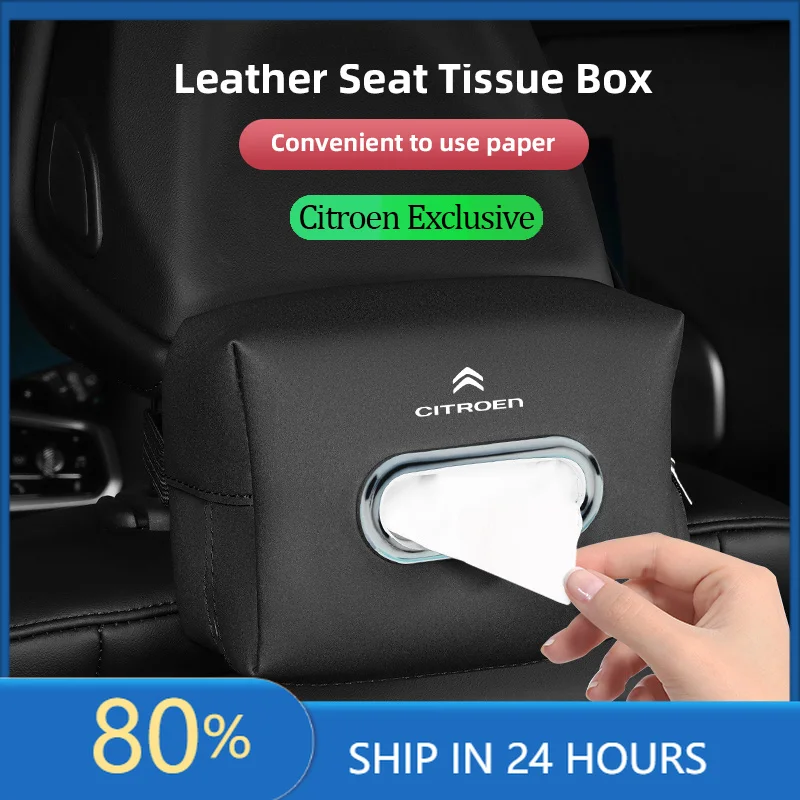 

Car Stickers Suede Car Tissue Bag Hanging Vehicle Napkin Box For Citroen DS3 DS4 DS5 RD3 Cross Berlingo Xsara Grand Picasso Jump