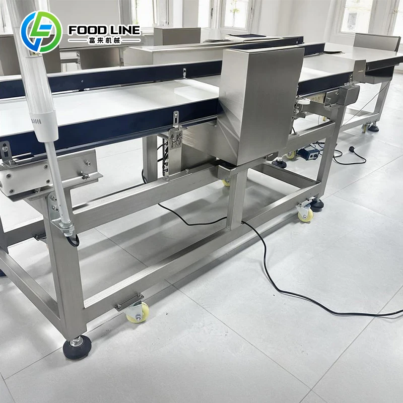 Customized Digital Food Metal Detector Intelligent Touch Screen Safety Inspection Machine for Production Line Packaging