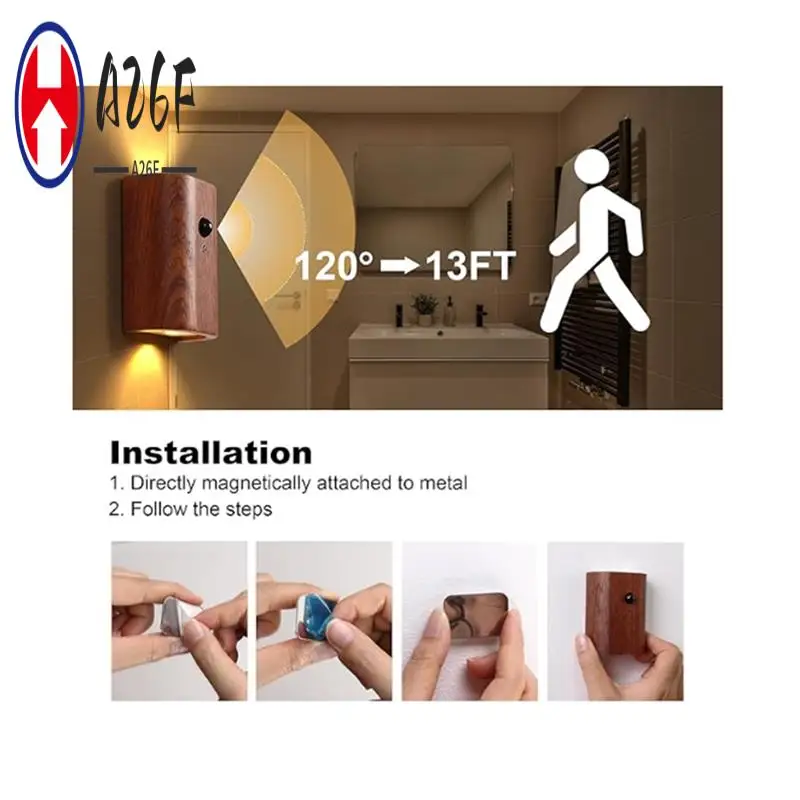 a26f-2-個木製-led-ウォールランプ人体感知赤外線ナイトライト-usb-充電キャビネットワードローブランプ