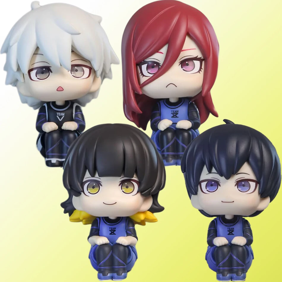 

Фигурка аниме «Синий замок» Isagi Yoichi Chigiri Hyoma Bachira Meguru Nagi Seishiro Фигурки Коллекция Модель Фигурка Кукла Игрушка