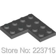 

*Corner Plate 2X4X4*20pcs DIY enlighten block brick part No.2639 Compatible With Other Assembles Particles
