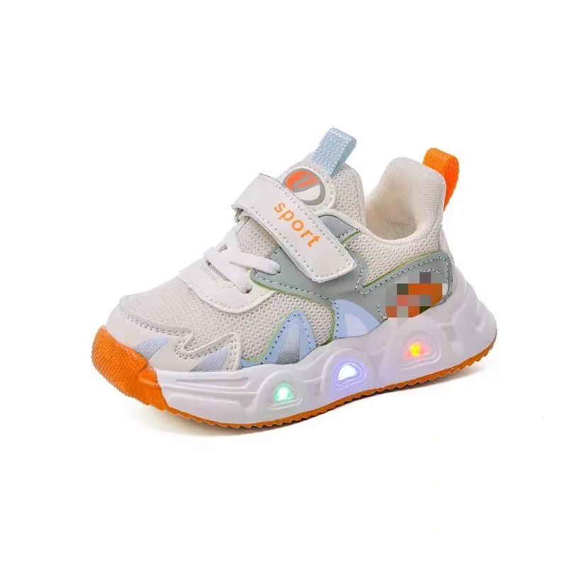 2024 New LED Child Trainers 1-6Years Old Boys Girls Tennis Shoe Sport Shoe for Toddlers Glowing Kid Sneakers Kids Shoes