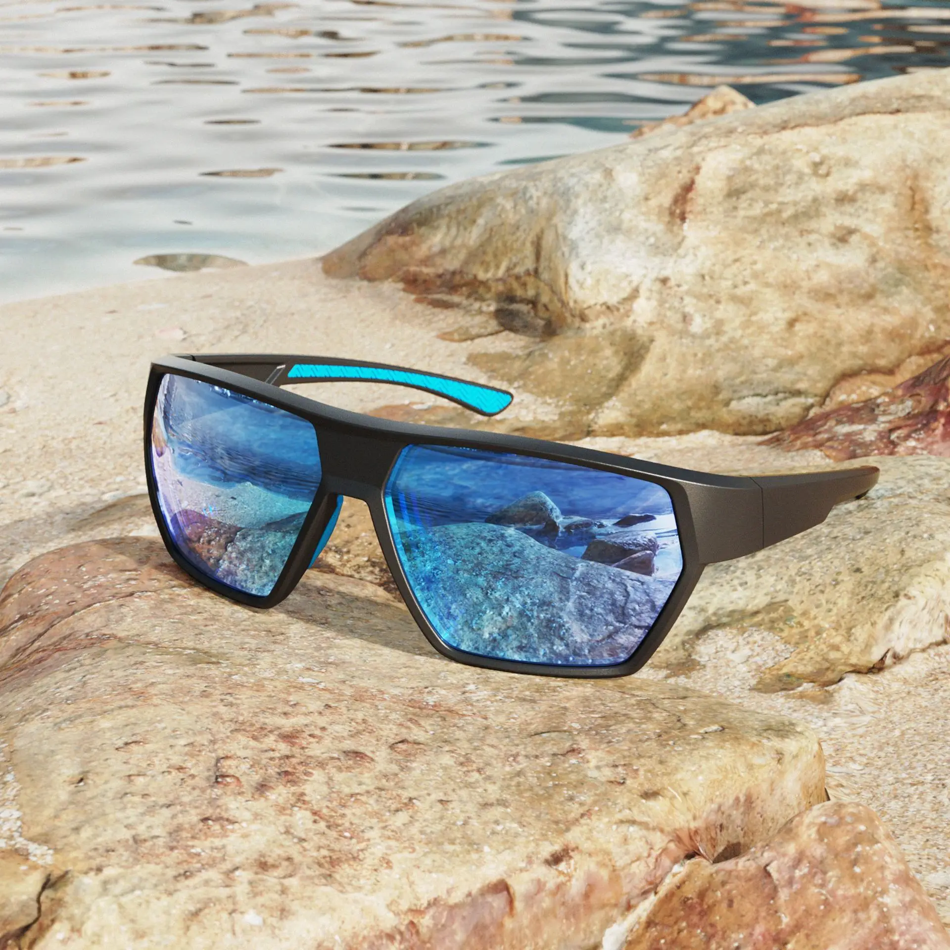 

TAC Polarized Anti-glare Fatigue-reducing Fishing Sunglasses for Outdoor Sports Fishing Men's Sunglasses