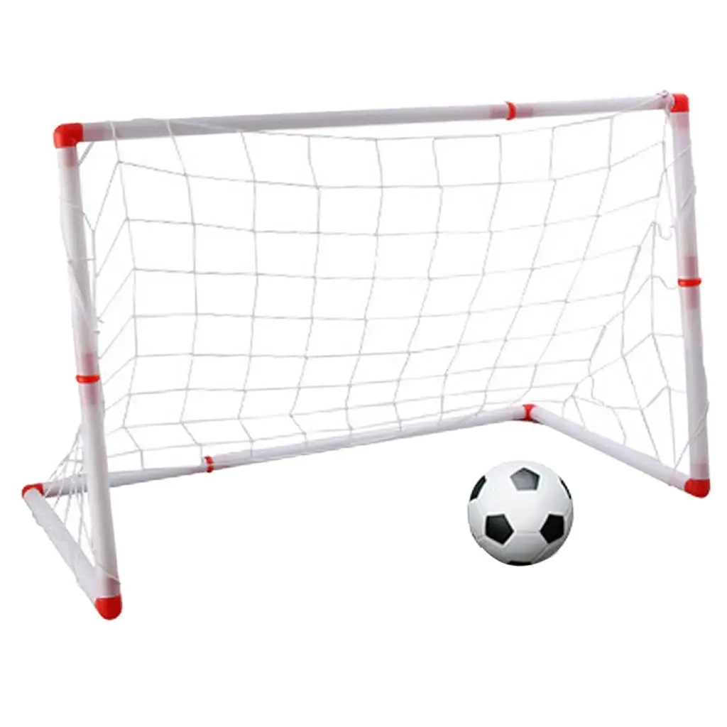 Tragbares Fußball-Fußballtor-Set in verschiedenen Größen für Kinder, Outdoor-Ballspiel, Spielzeug, Geschenk