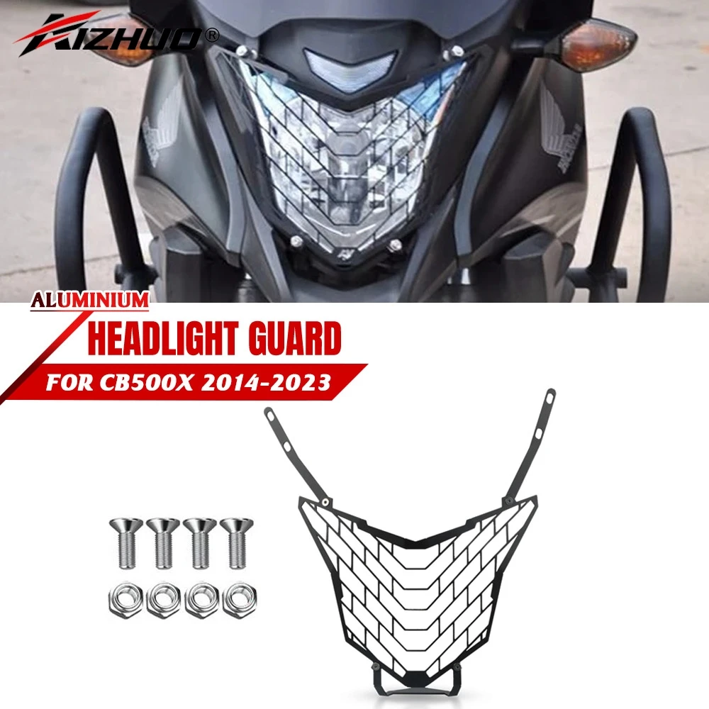 

For HONDA CB 500 X F 2016-2018 Motorcycle Accessories CNC Headlight Grill Guard Cover Protector CB500X CBR650F CB650F