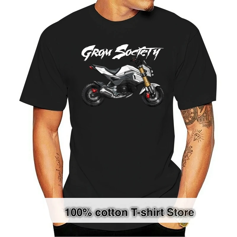 2024 Japanese Motorcycle Msx125 Grom 2020-2020 Society Tee T-Shirt Sf Msx125sf Motorcycle Msx 125 D Camisetas T Shirt