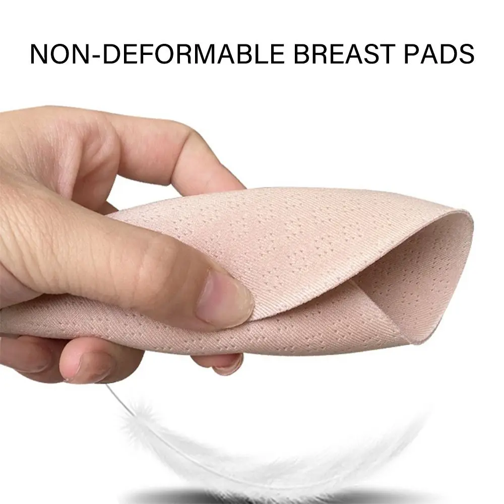 2pairs Women Swimsuit Thicken Push Up Cups Insert Pad Bra Accessories Sponge Bra Pads Breast Bras