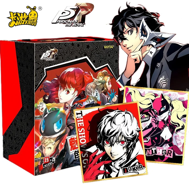 

Официальная подлинная серия KAYOU Persona 5, королевское издание, фантомная цветная бумага, энтузиасты игр, коллекционные игрушки, цветная бумага, оригинальная коробка