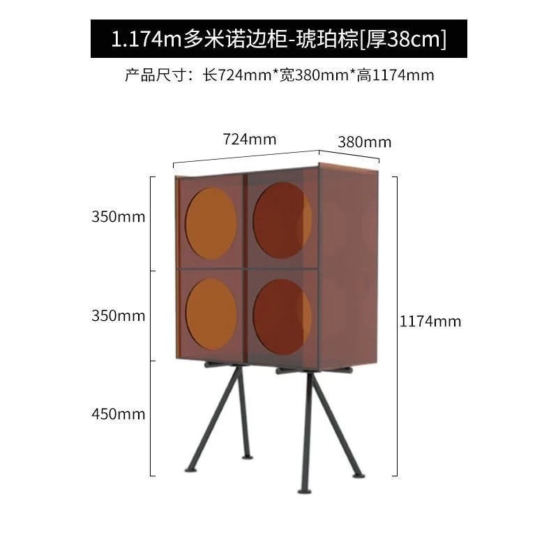 Storage cabinet Wine  Modern minimalist side  Dining side  Figure display