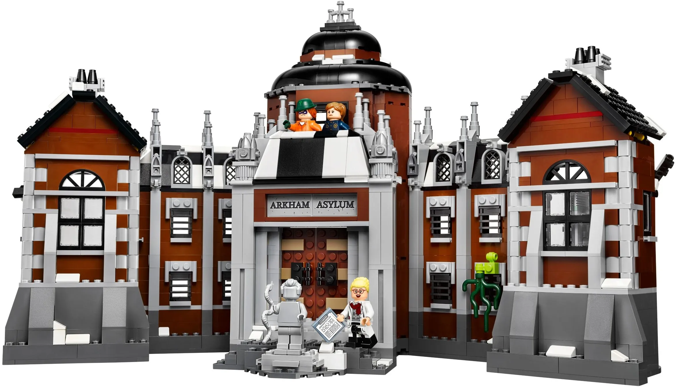 07055 Movie Series THe Arkham`s Lunatic Asylum Set Building Blocks Bricks Toys 70912