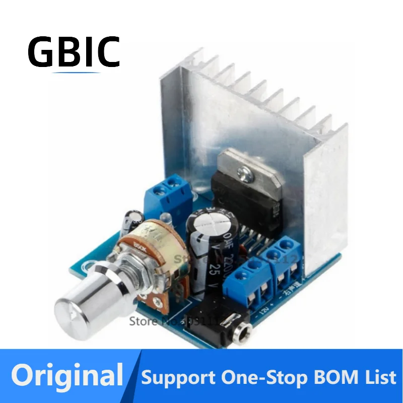 TDA7297 Dual-Channel AC/DC 12V Digital Audio Amplifier Board 2*15W Audio Power Amplifier Module Stereo DIY Sound Amplify System