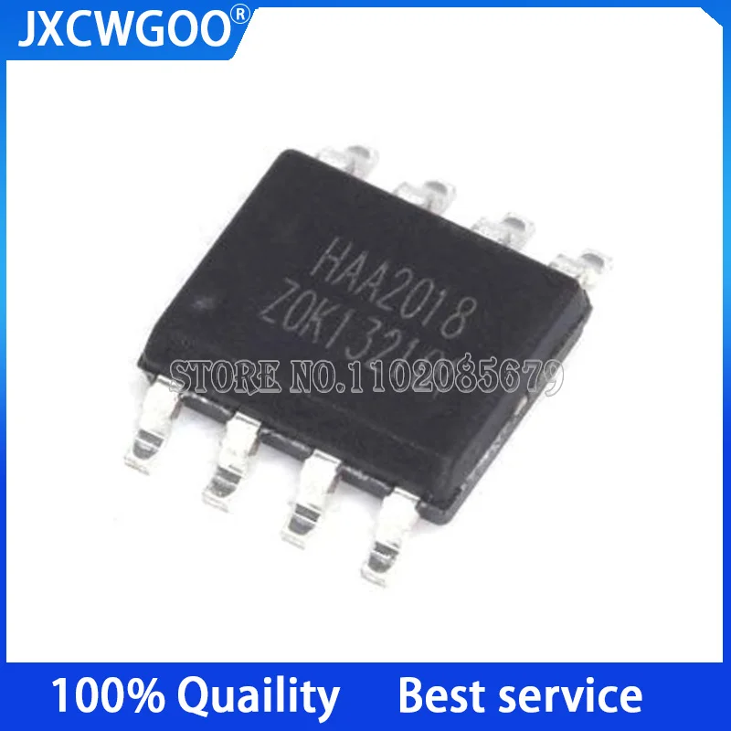 10PCS HAA2018A  HAA2018  ESOP-8  4.8w mono class F audio power amplifier chip  New Original