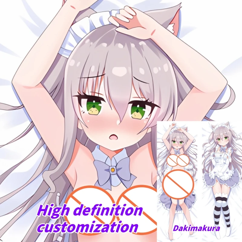 

Dakimakura Anime vtuber Double-sided Print Life-size Body Pillow Cover Bedding Gifts