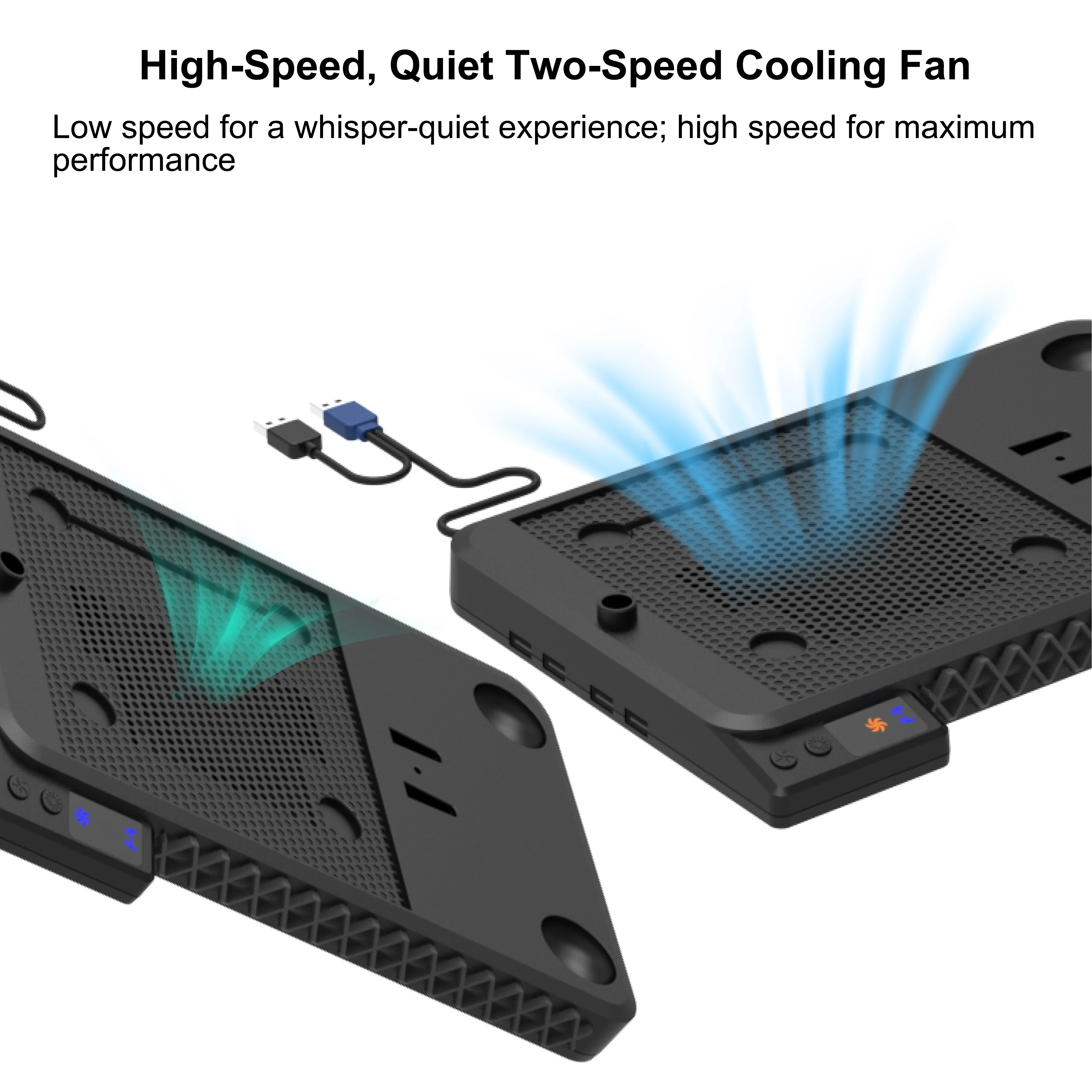 Headset Stand Rgb - スチームマシン冷却充電ドック デュアルファン RGB LED 3ポートUSBハブ ヘッドセットスタンド