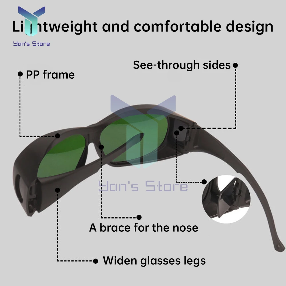 Welding Protective Goggles Sunglasses Glass Lenses Welders Cut Polish Special Welding Protective Goggles For Splash Prevention