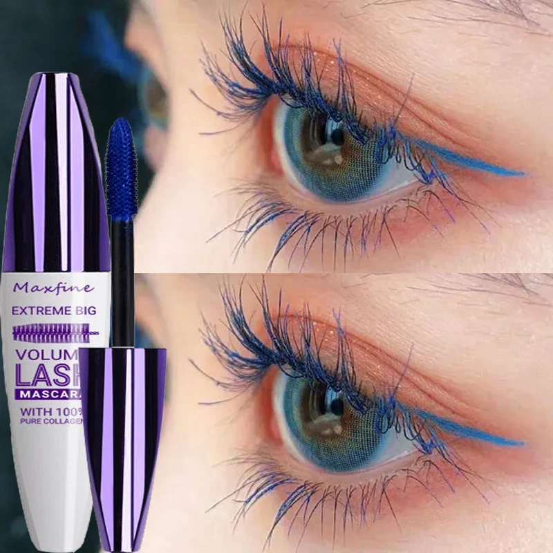 Colorful Mascara Lengthening Black Blue White Brown Lash Eyelash Extension Eye Lashes Brush Beauty Makeup Long-wearing Mascara