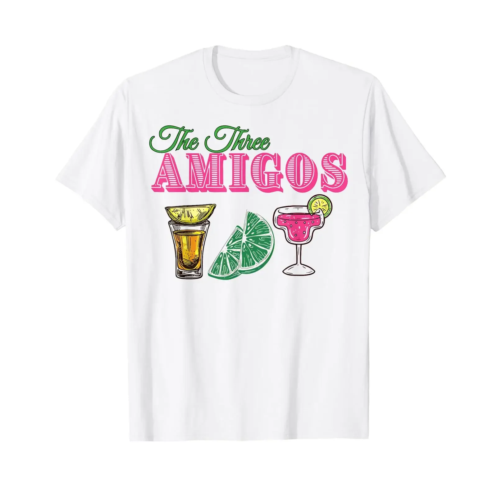 The Three Amigos Funny Cinco De Mayo T Shirt vintage Washed Versatile Soft designer clothes Casual Unisex streetwear Stylish