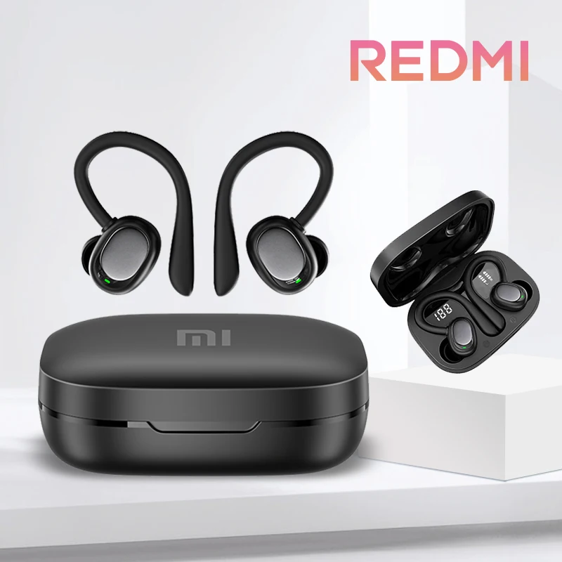 

Original Xiaomi Open-Ear Headphones with Stable Comfort Hi-Res Sound Pure Bass Bluetooth Earbuds OWS Wireless Sports Headphones