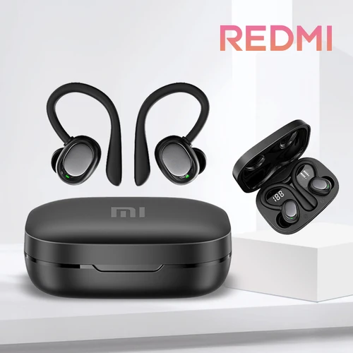 Imagen 1 del producto Auriculares abiertos originales Xiaomi con comodidad estable, sonido de alta resolución, auriculares Bluetooth de graves puros, auriculares deportivos inalámbricos OWS