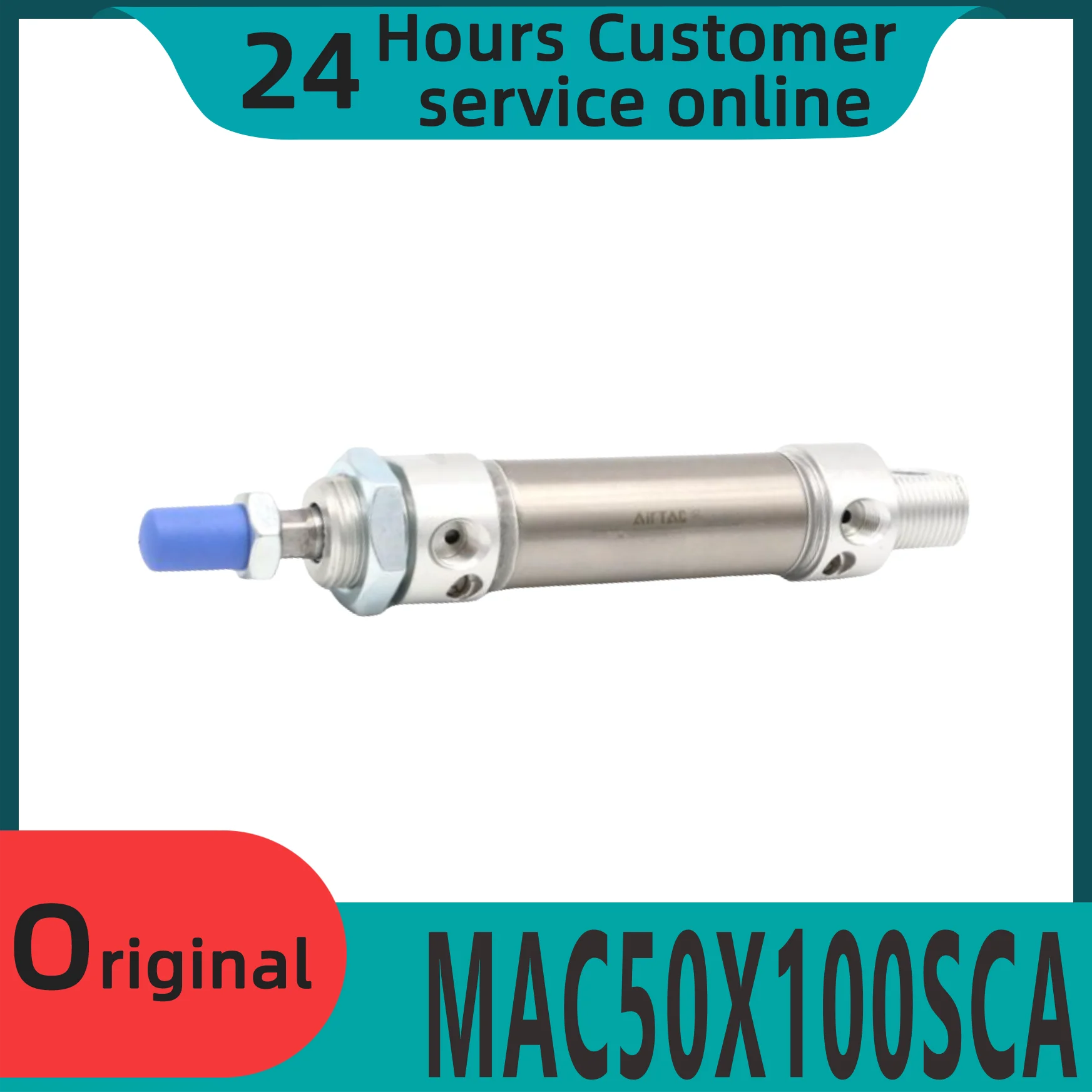 

Brand new original buffering stainless steel mini cylinder MAC50X100SCA MAC50X125SCA MAC50X150SCA MAC50X160SCA