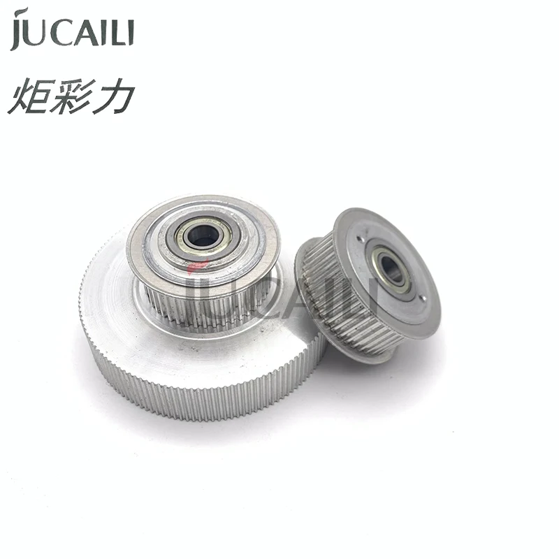 

Jucaili good price Eco solvent printer driven/driver pulley Mimaki JV3 JV22 JV33 TS3 CJV30 single decked pulley one set