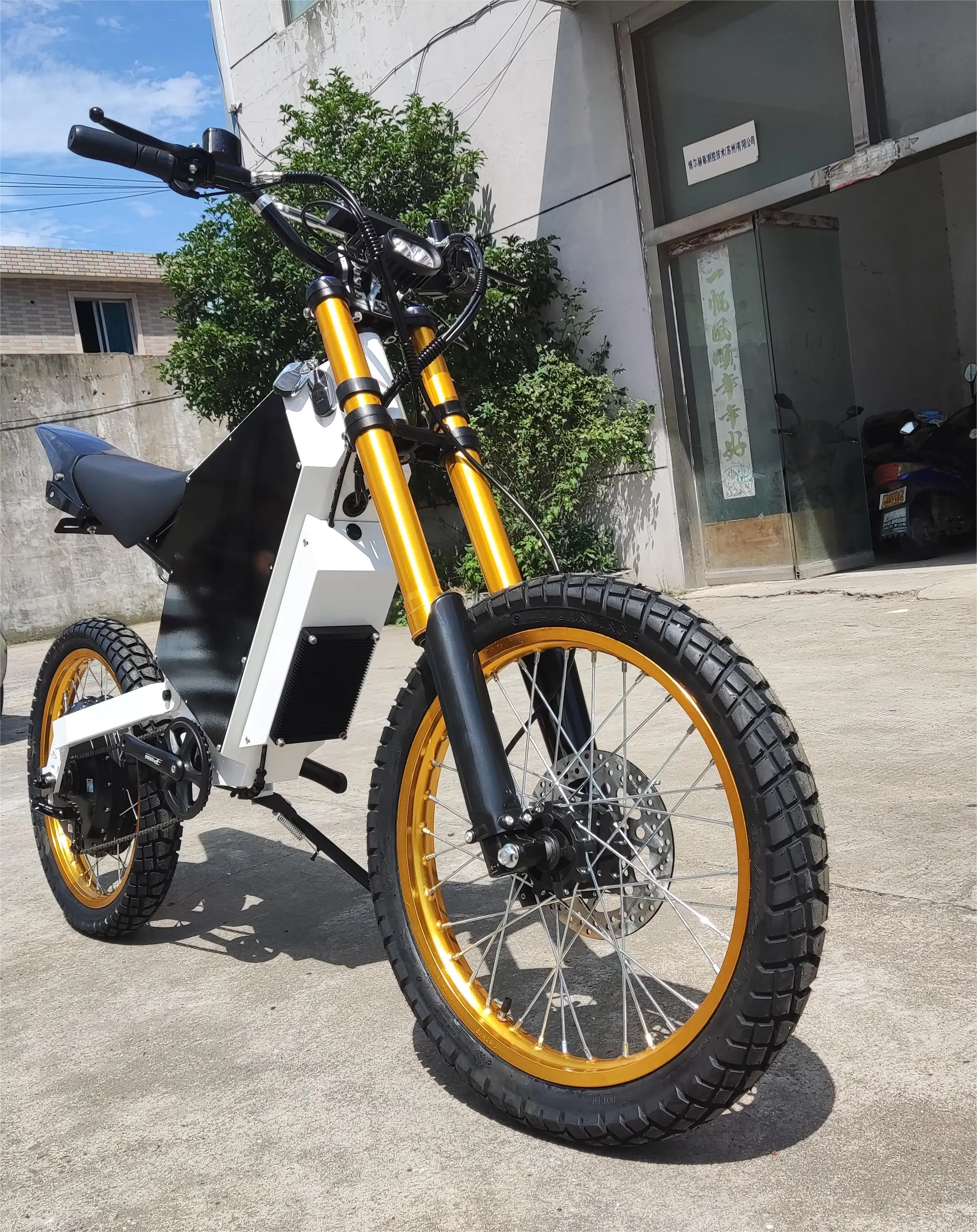 

3kw 5kw 8kw 12kw 15kw 20kw Hot Sale E Bike 140km/h Enduro Electric Bicycle With 75ah Battery