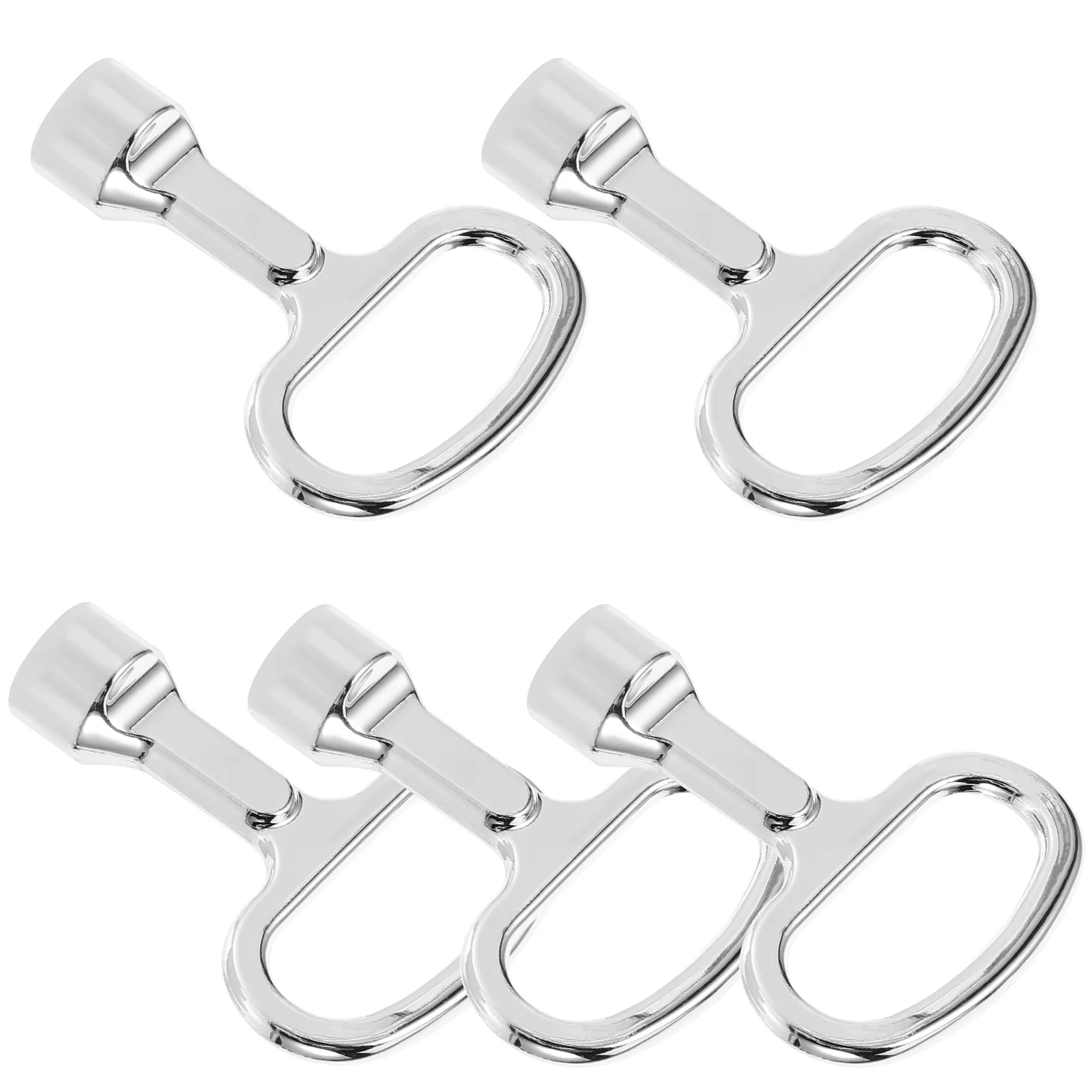 5 قطعة صندوق عداد المرافق الكهربائية مفتاح مثلث المبرد تنفيس الهواء مفتاح للمياه الغاز السباكة أدوات نزيف سبائك الألومنيوم