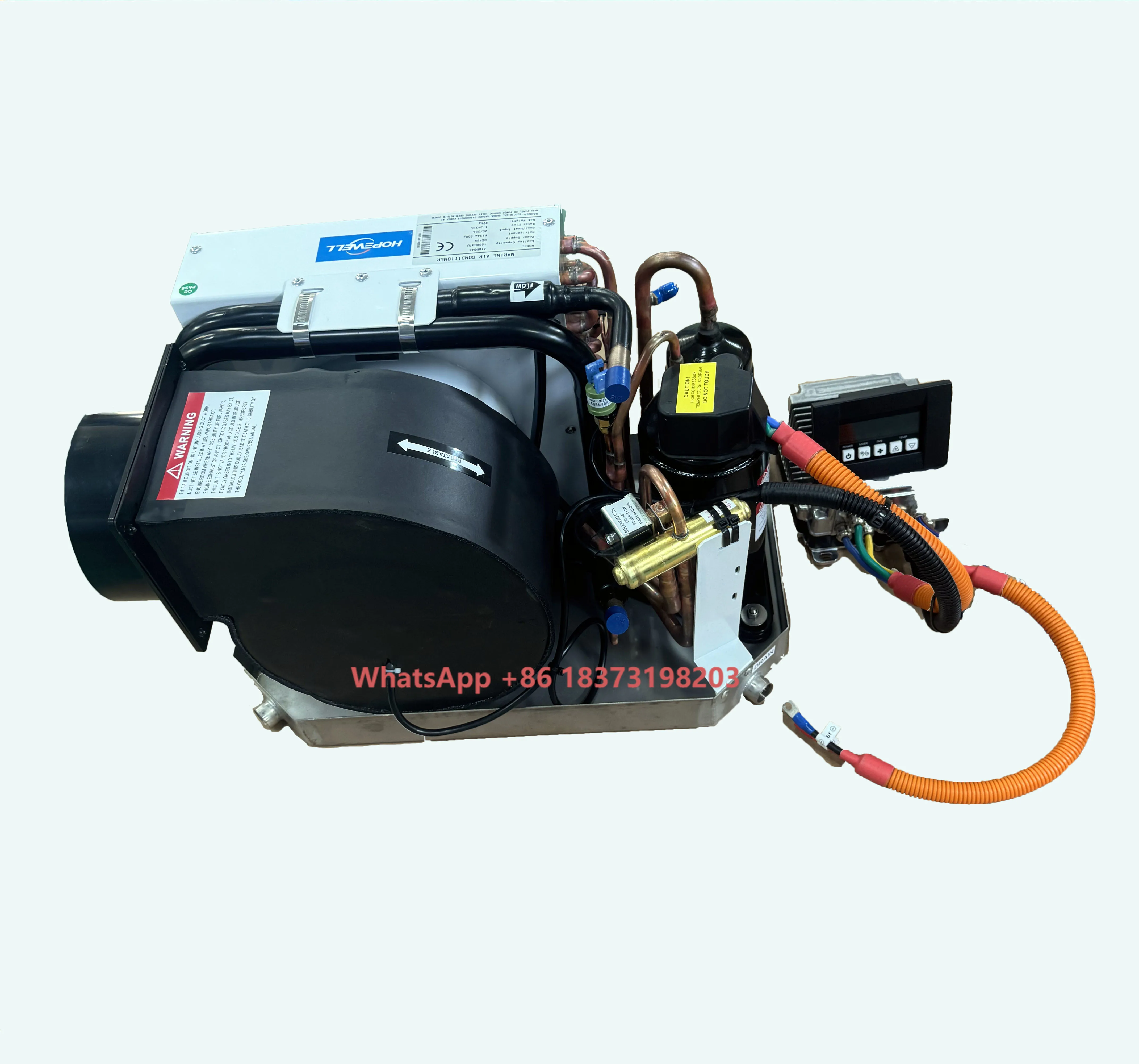 DC 48V Yacht Marine Air Conditioner Self-Contained 16000Btu Vessel/Ship Air Chiller