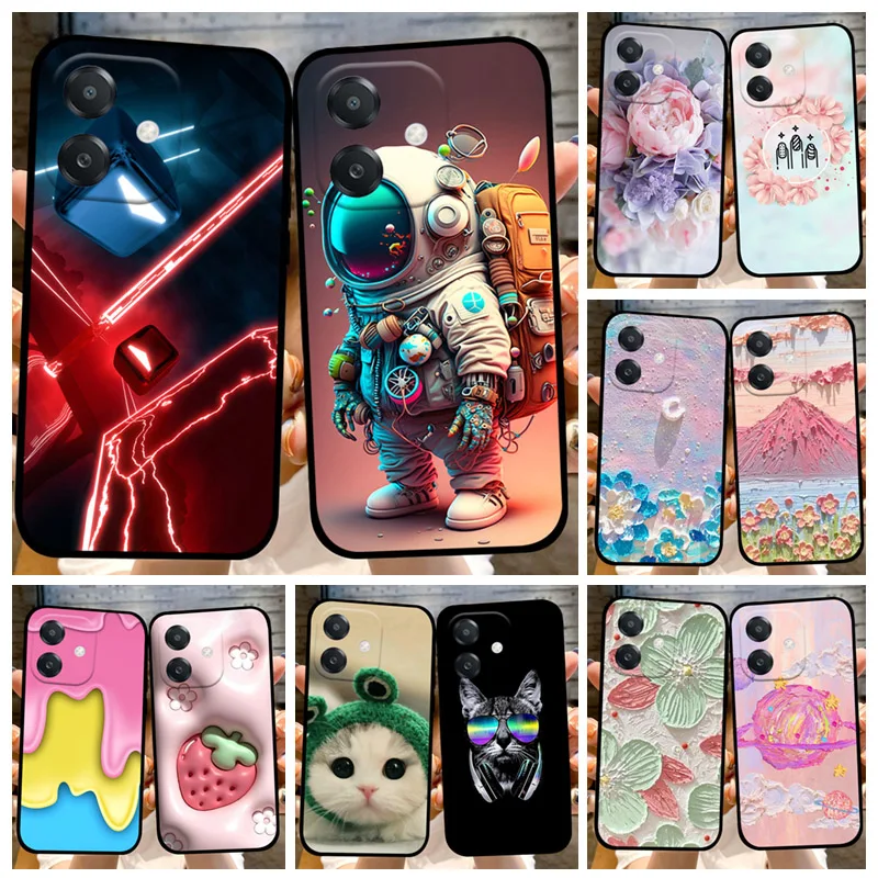 

Для OPPO A3 A40 4G чехол противоударный черный чехол для телефона OPPO A3 4G/A40 4G мягкий силиконовый окрашенный защитный бампер Funda