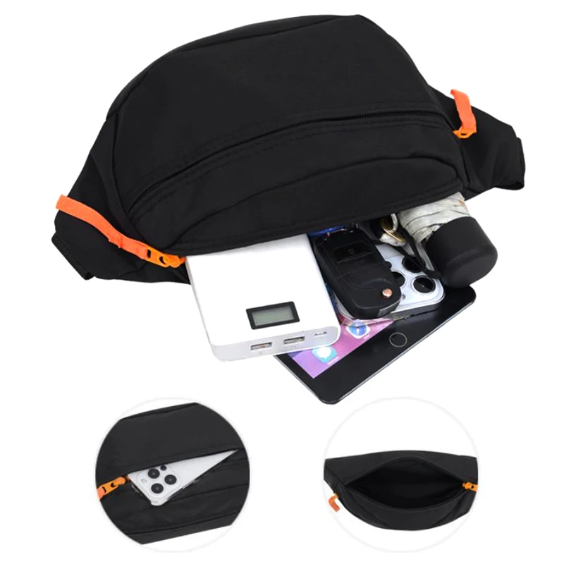 Image 4: Sac de poitrine imperméable décontracté, sac de téléphone Simple et Portable pour randonnée en plein air