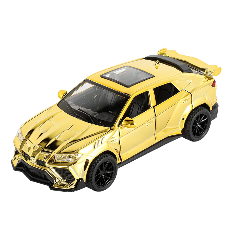 1:32 URUS Bison Mansory SUV Alloy Model Car Toy Diecasts Metal Casting Sound and Light Car Toys For Children Vehicle