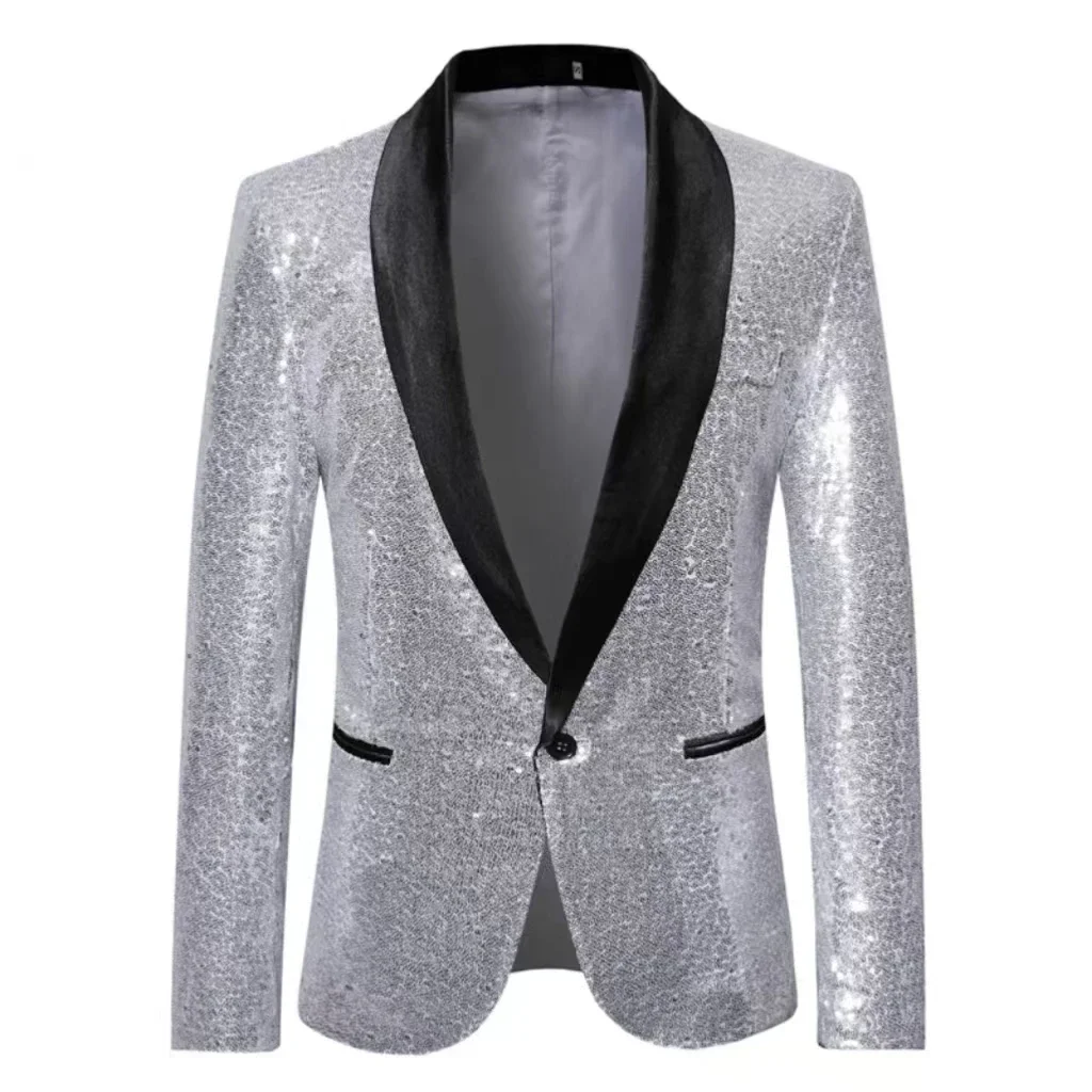 M93 Suit Single Blazer Peak Lapel Slim Fit Suit Party Tuxedo Men Suits For Party Evening Dress Performance stage cos