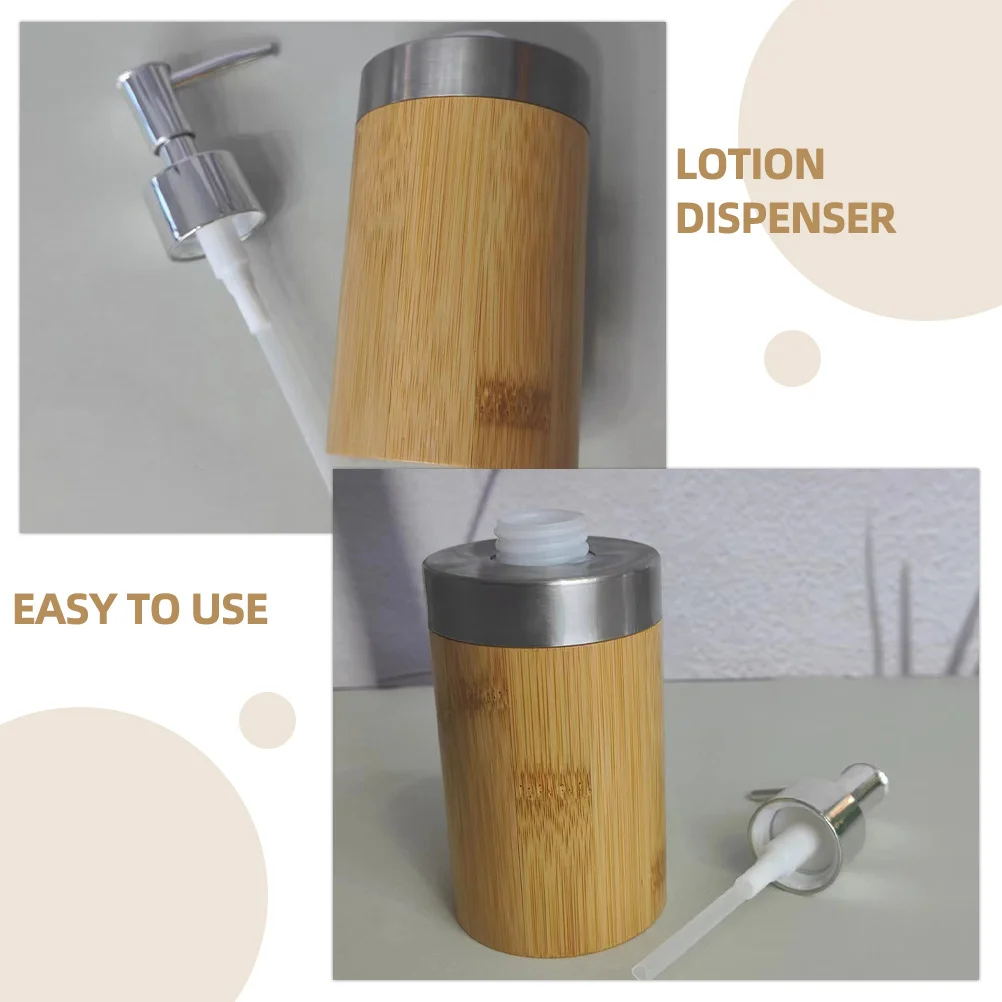 

Press Type Soap Dispenser Refillable Lotion Bottle Compact Portable Travel Shampoo Lotion Storage Bottle Large Mouth