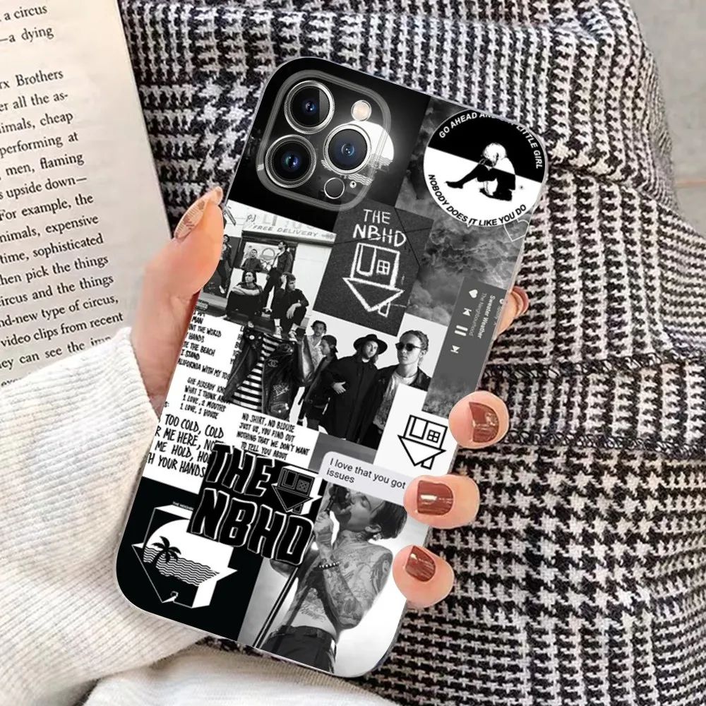 Coque de téléphone The Neighbourhood Band, coque Funda, coque pour iPhone 15 14 11 12 13 Mini Pro XS Max 6 7 8 Plus X Poly SE 2020