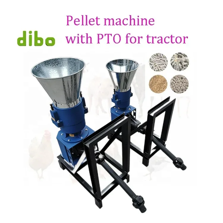 Farms use household granulator extruder manual pellet mill pellet machine PTO poultry livestock and animal poultry floating fish