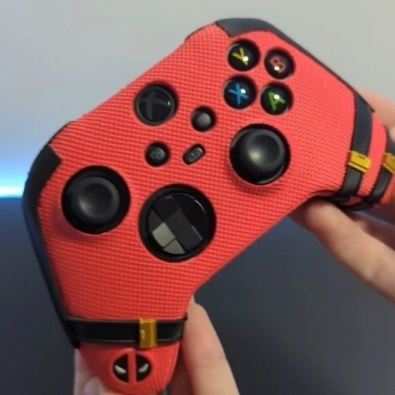 New Deadpool Game Controller Cover Wolverine Hard Shell Handle Sleeve Fit For Xbox Anime Periphery Boys Birthday Movie Prop Gift