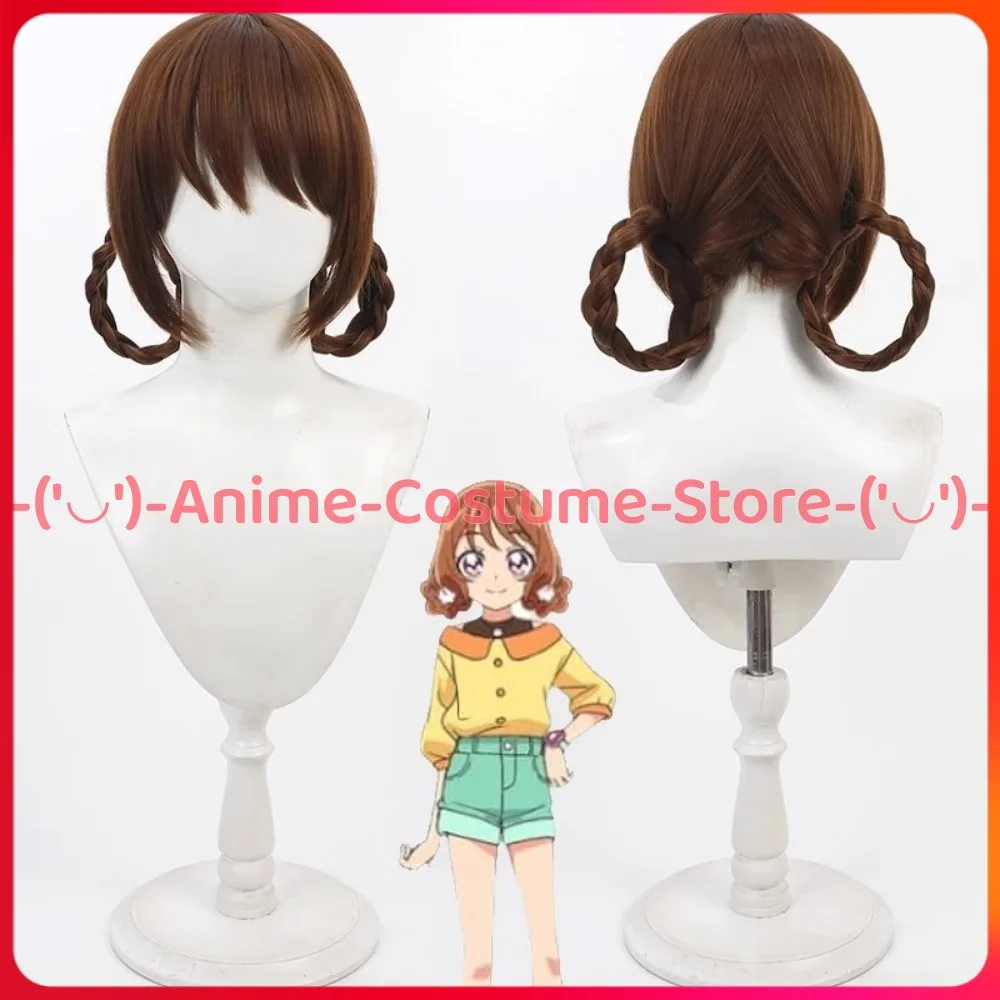 

Pretty Cure Hua Manlan, парик для косплея, коса, персонаж аниме, Хэллоуин, карнавальный костюм для вечеринки, парики, термостойкие синтетические волосы