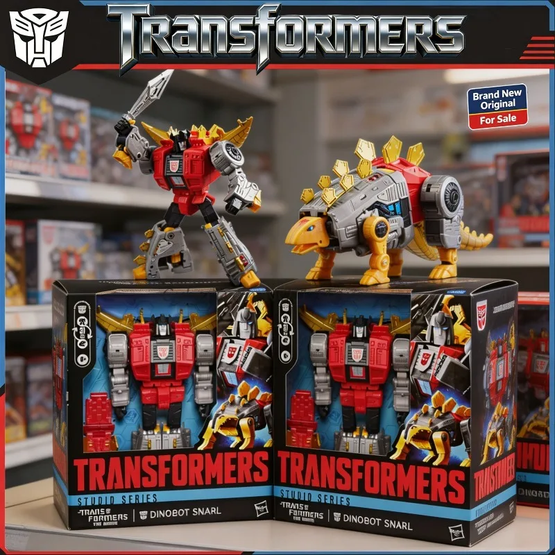 

In Stock Transformer Toys Deformation Robots Transformers Studio Movie Dinobot SS86 Snarl L Level Collectible Action Figures
