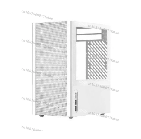

ITX Aluminum Alloy Cnc Tower Air-cooled Portable Mesh White Desktop in-line Chassis