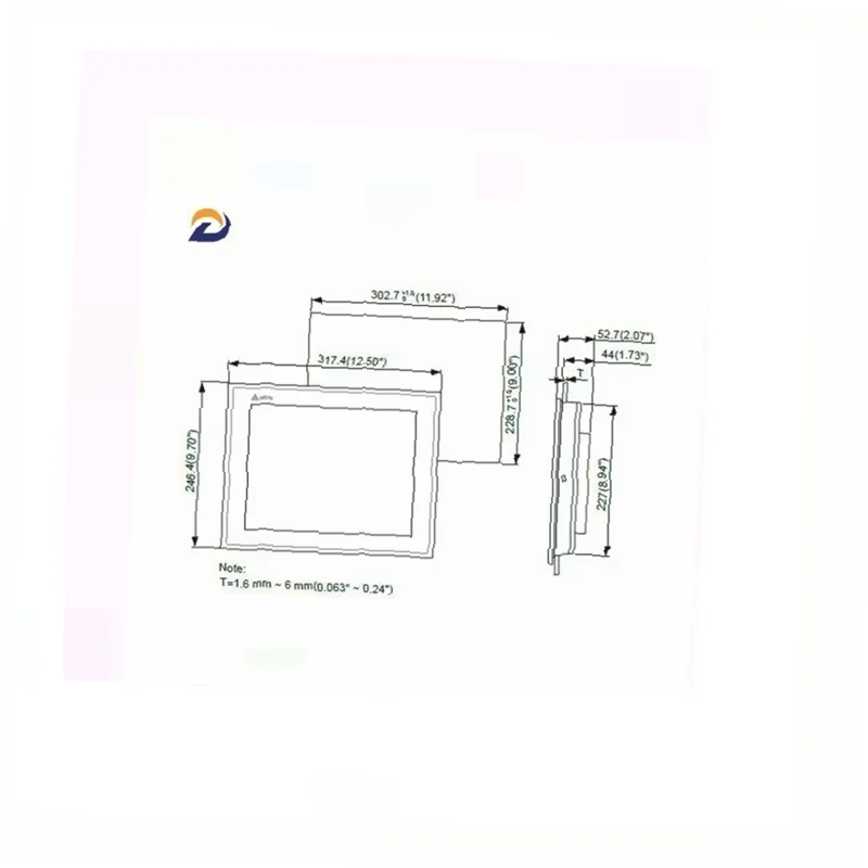 DOP-100 Series HMI Touch Screen DOP-112MX 12.1inch