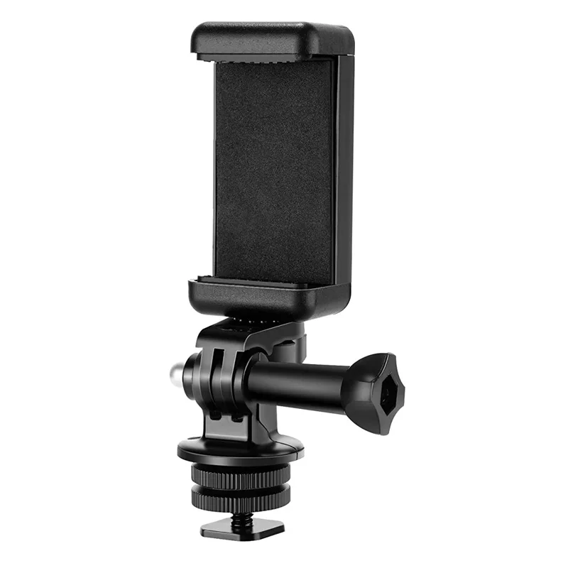 

Держатель/штатив совместим с экшн-камерой GoPro, телефоном, креплением к DSLR-камере или кольцесветильник ильнику