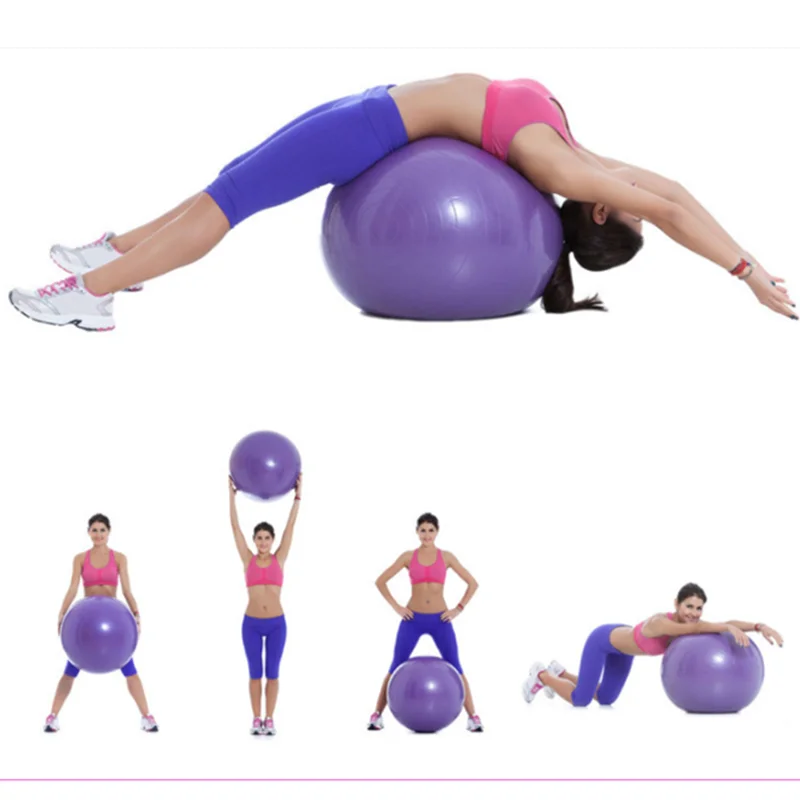 45cm Yoga Ball Fitness Balls sport Pilates Birthing Fitball esercizio allenamento allenamento palla da massaggio palla da palestra 45cm con pompa