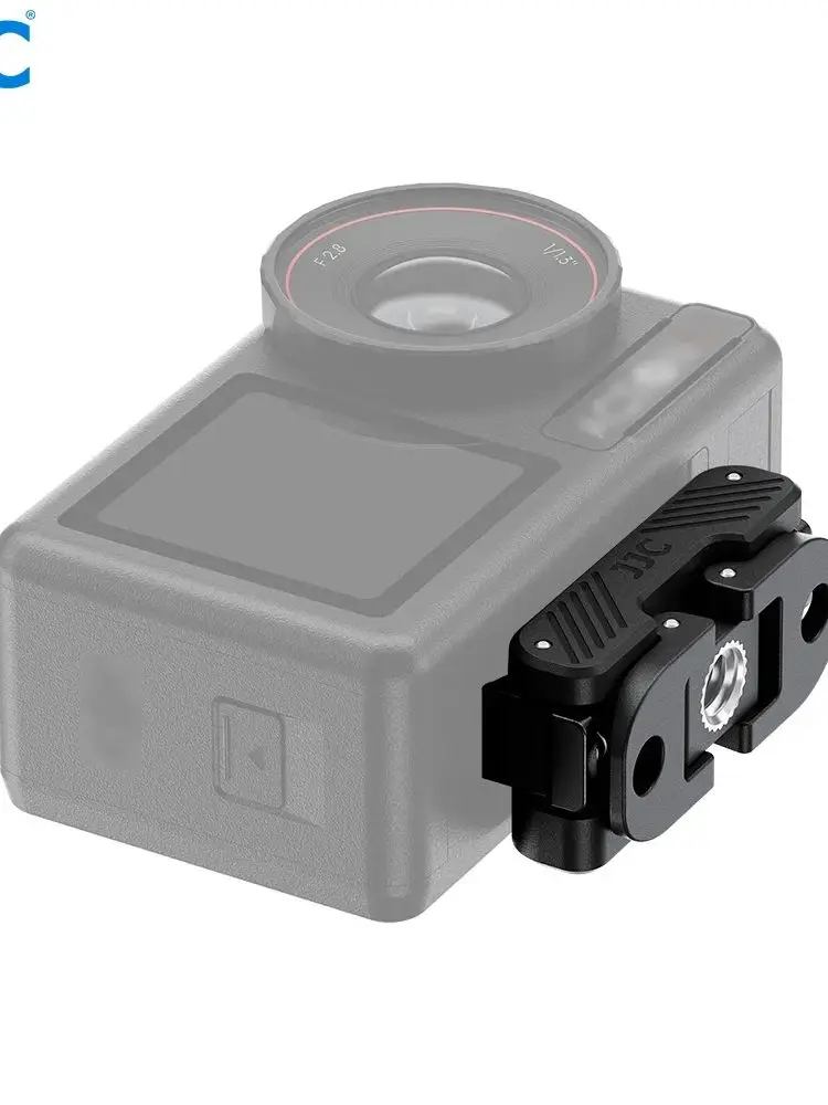 Magnetyczny uchwyt JJC do DJI Osmo 360 Action 5 Pro Action 4 3 Składany adapter z pazurami Gwint 1/4"-20 Magnetyczny adapter szybkiego zwalniania — zdjęcie produktu 7