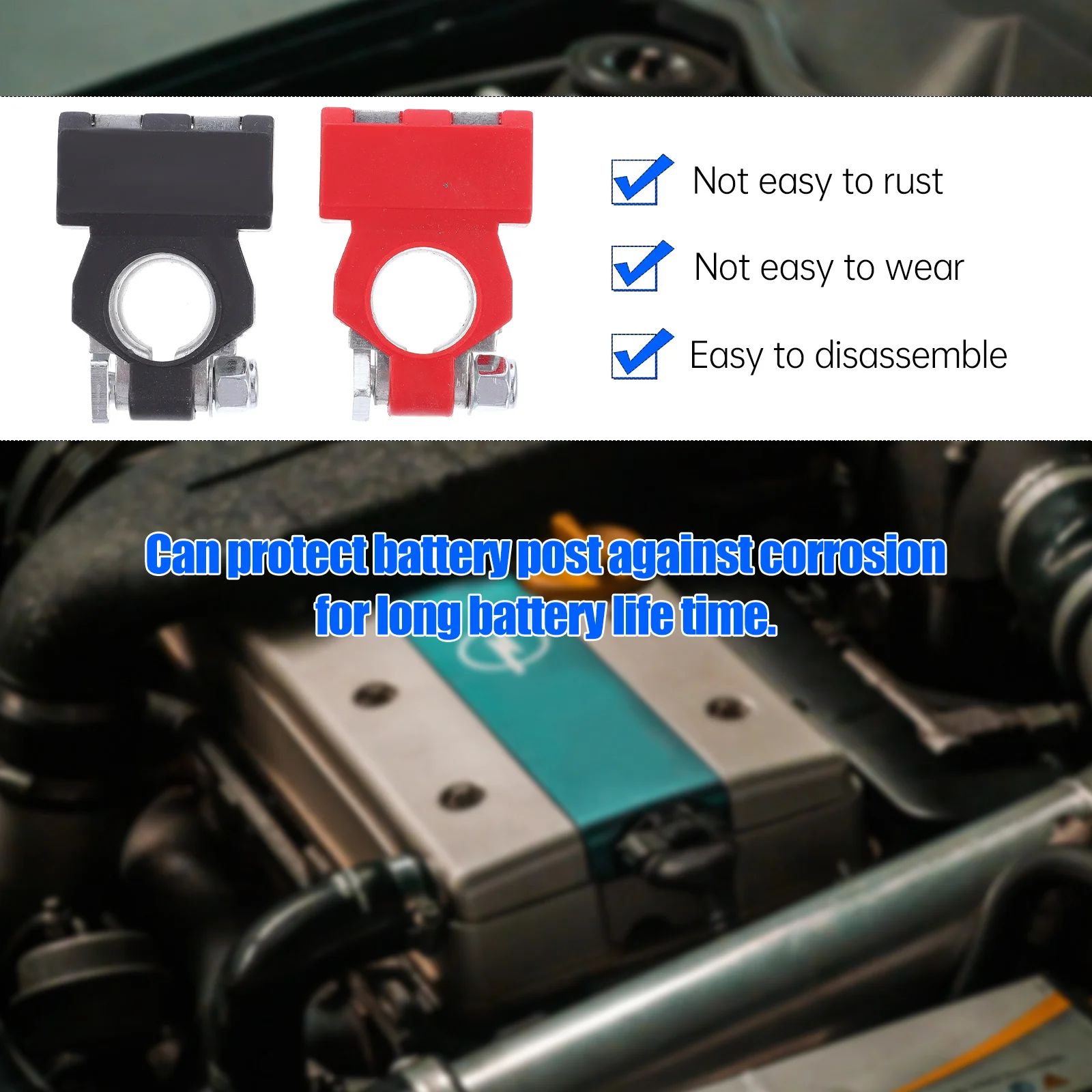 

Латунные клеммные зажимы, утолщенные для легковых автомобилей, грузовиков, коррозионностойкие кабельные концы, профессиональный разъем