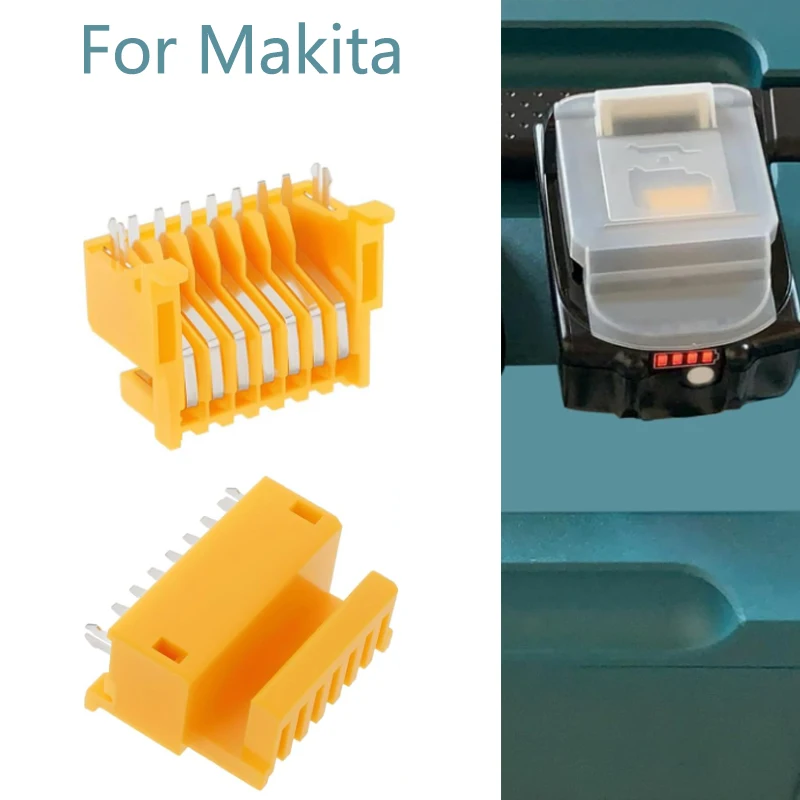 

Клеммы разъема батареи для Makita, 5 шт., клеммы разъема печатной платы литий-ионного аккумулятора BL1830/BL1850/BL1840