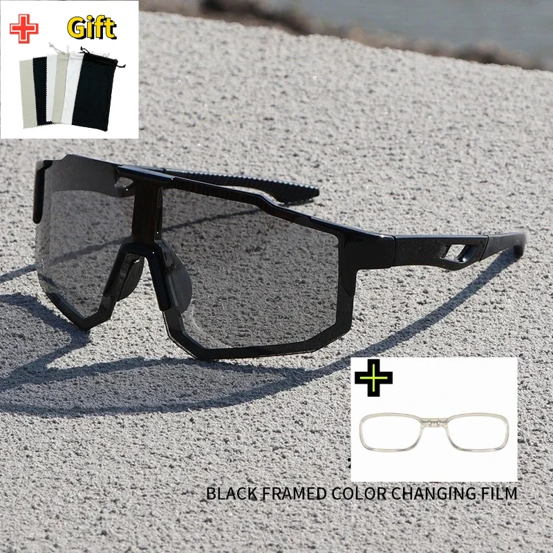 Radfahren Gläser Myopie Gläser Mann Benutzerdefinierte Rezept Polarisierte Sonnenbrille Outdoor Sport Professionelle UV400 Photochrome linse