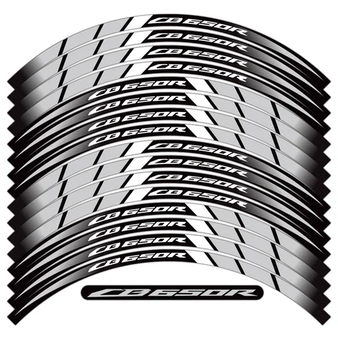 cb650r hjulreflekterande klistermärke, motorcykeltillbehör, vattentät faller inte av, speciell bil speciell cool CB 650r 8 best sales specialiserad på klistermärken - №7