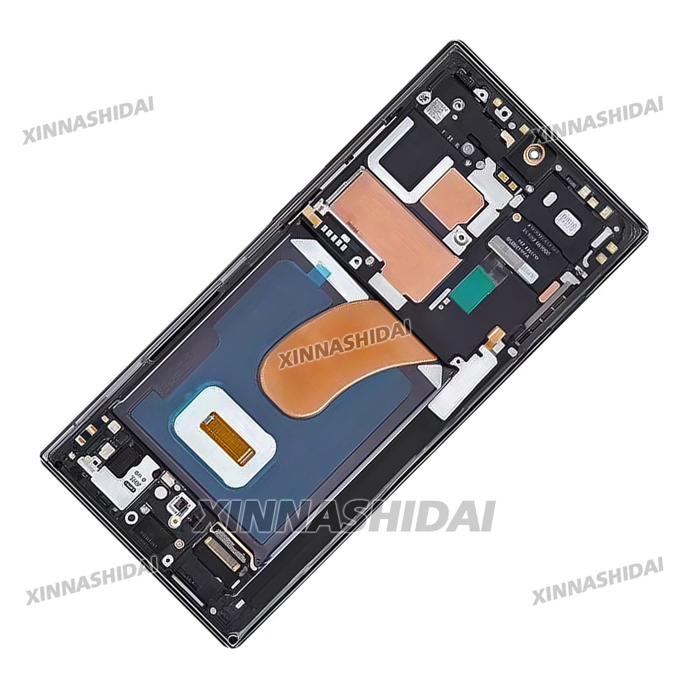 100% Tested Big Size OLED Screen For Samsung Galaxy S23 Ultra LCD Display Touch Screen Digitizer For S23 Ultra Repair Parts