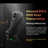 Blackview-BV4800プロの頑丈なスマートフォン,NFC,6.56インチ,IPSディスプレイ,4GB RAM, 128GB ROM,13.0MPカメラ,5180mAhバッテリー,Android 14 5